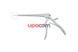 Костный выкусыватель по KERRISON, разборный, дистальное лезвие неподвижно, режущий вверх внакладку на 90°, размер 1 мм, рабочая длина 17 см