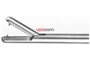 Щипцы захватные (также для небольших биопсий), 5 мм, ПДл 315 мм, Рукоятка с возвратной пружиной, удлиненным исполнительным рычагом и соединением для промывки