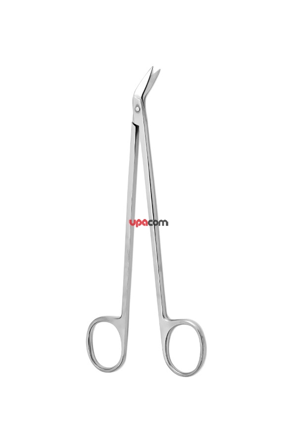Ножницы сосудистые, горизонтально-изогнутые под углом 35°, 160 мм