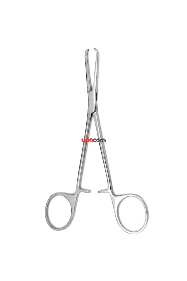 Зажим для захватывания кишечной стенки для новорожденных, 4×5 зубый, 140 мм