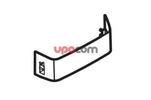 Боковая крышка, белая Side cover plate, white