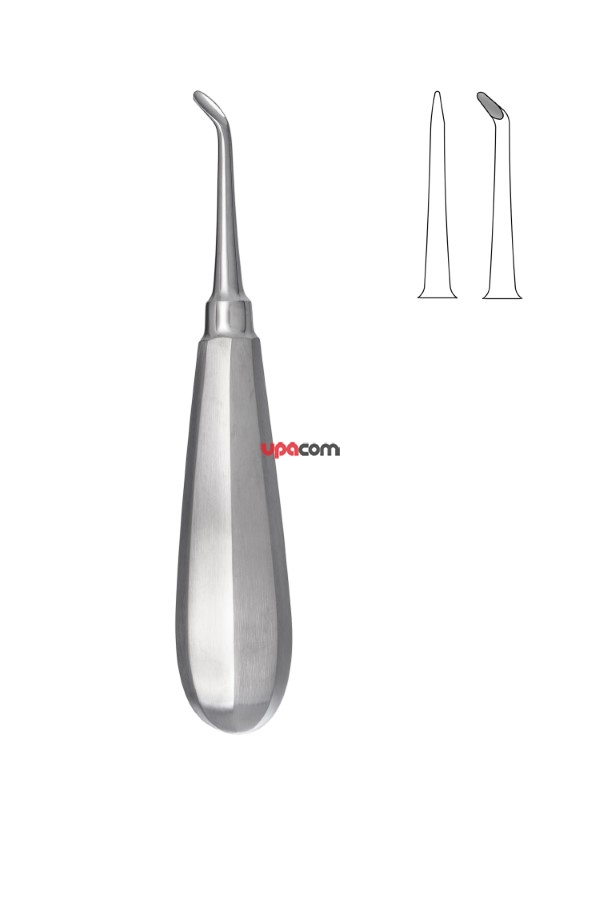 Элеватор зубной угловой левый №1