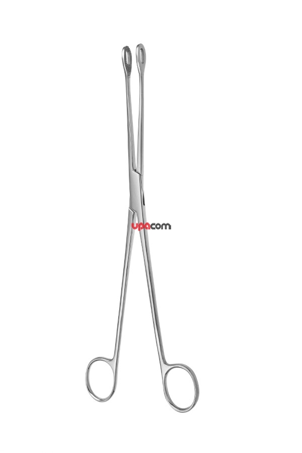 Щипцы для удаления плодного яйца прямые, с шириной губок 14 мм, 260 мм